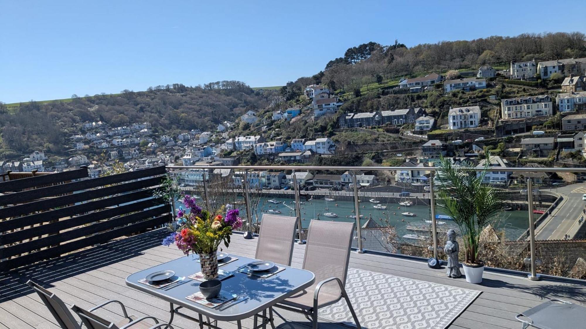 The Hillocks, Looe - Two Bedroom House With Fabulous Views Of Looe Town And Harbour Exterior photo